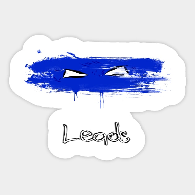 Leonardo Leads Sticker by enfuego360